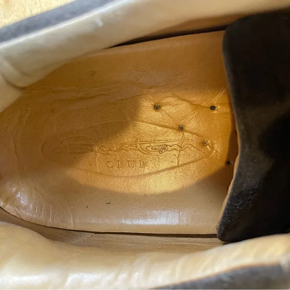 Santoni Club Suede Sneakers